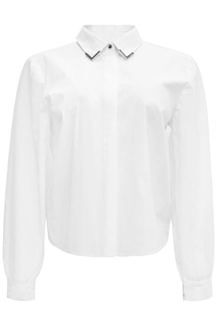 Liberte - Maja-Boxy-Shirt - White Skjorter 