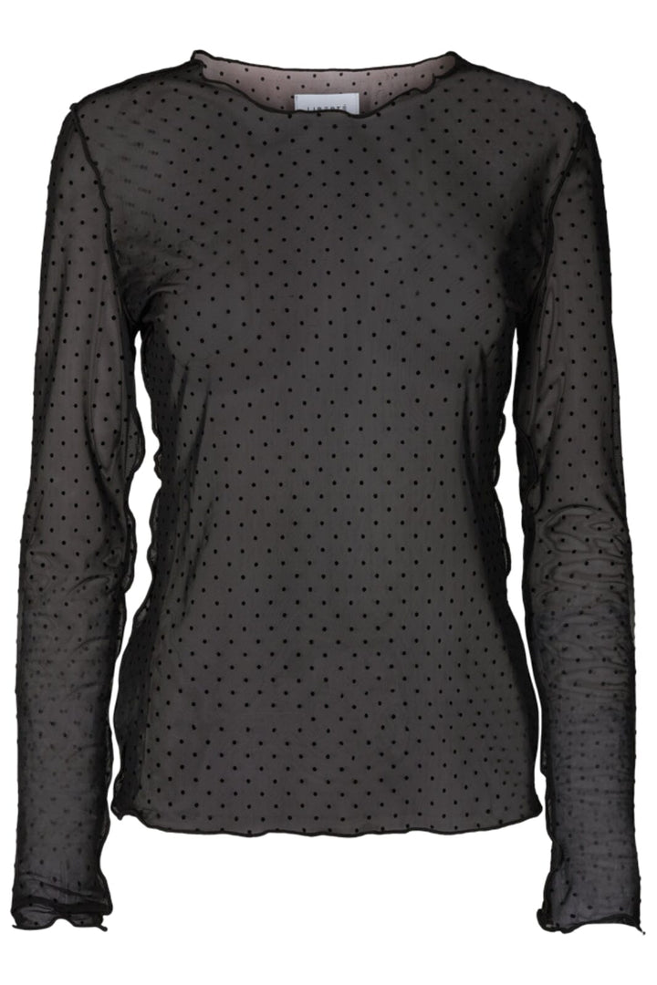 Liberte - Mesh Top - Black Dot Bluser 