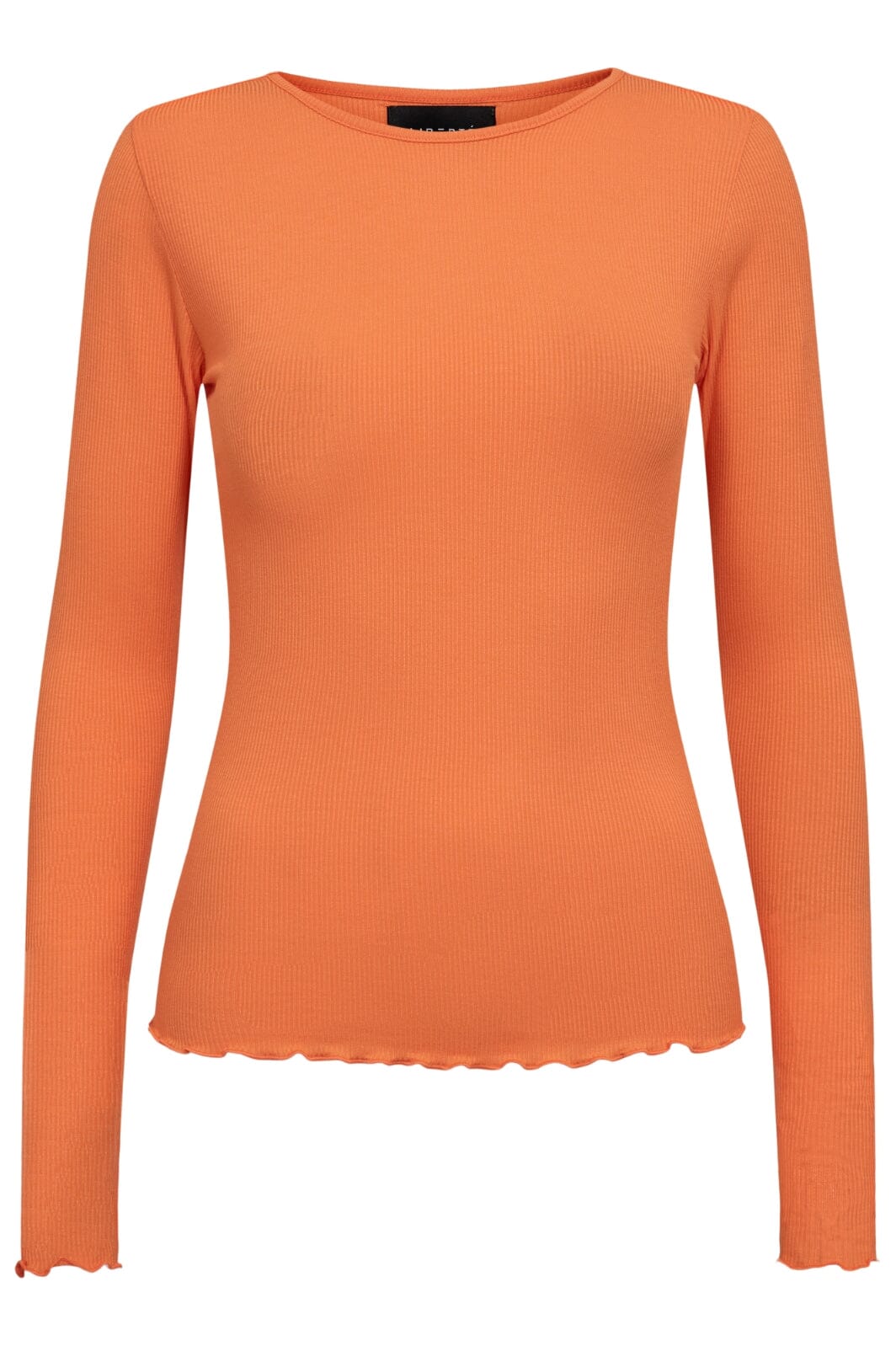 Liberte - Natalia Ls Round Neck Blouse - Mandarin Bluser 