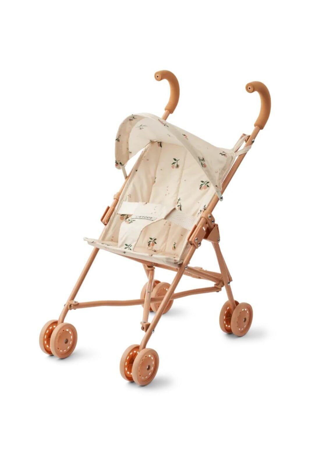 Liewood - Elsie Doll Stroller - Peach / Sea shell Legetøj 