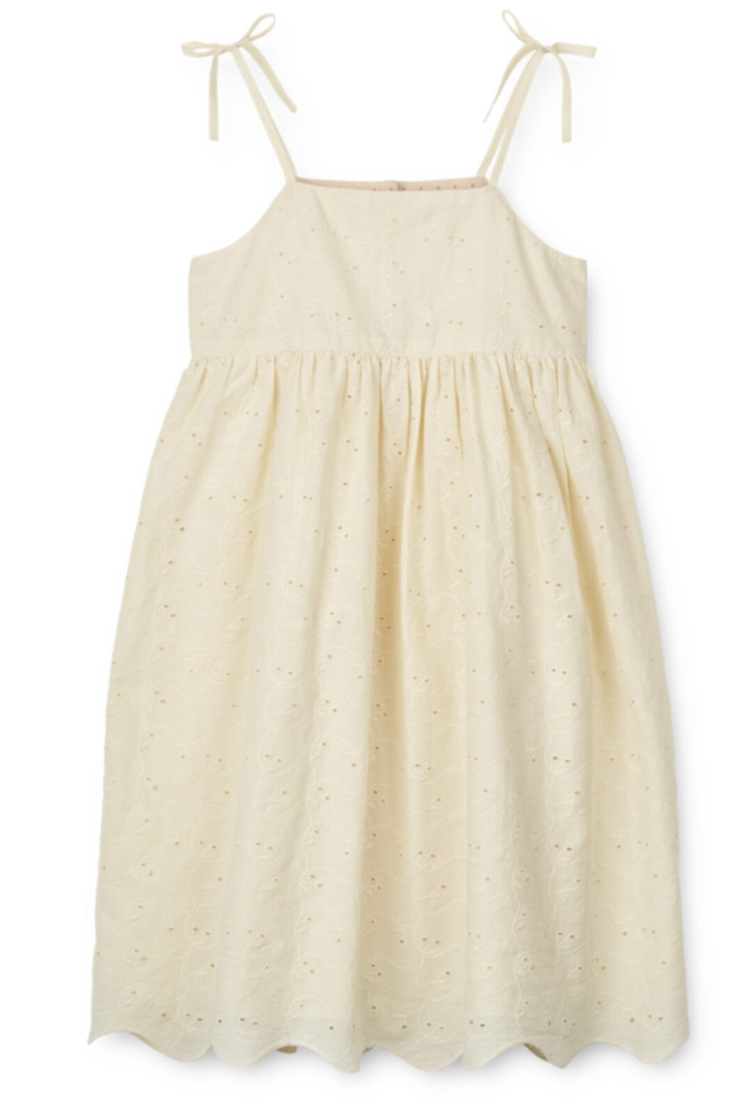 Liewood - Gunhild Anglaise Dress - Cloud Cream Kjoler 