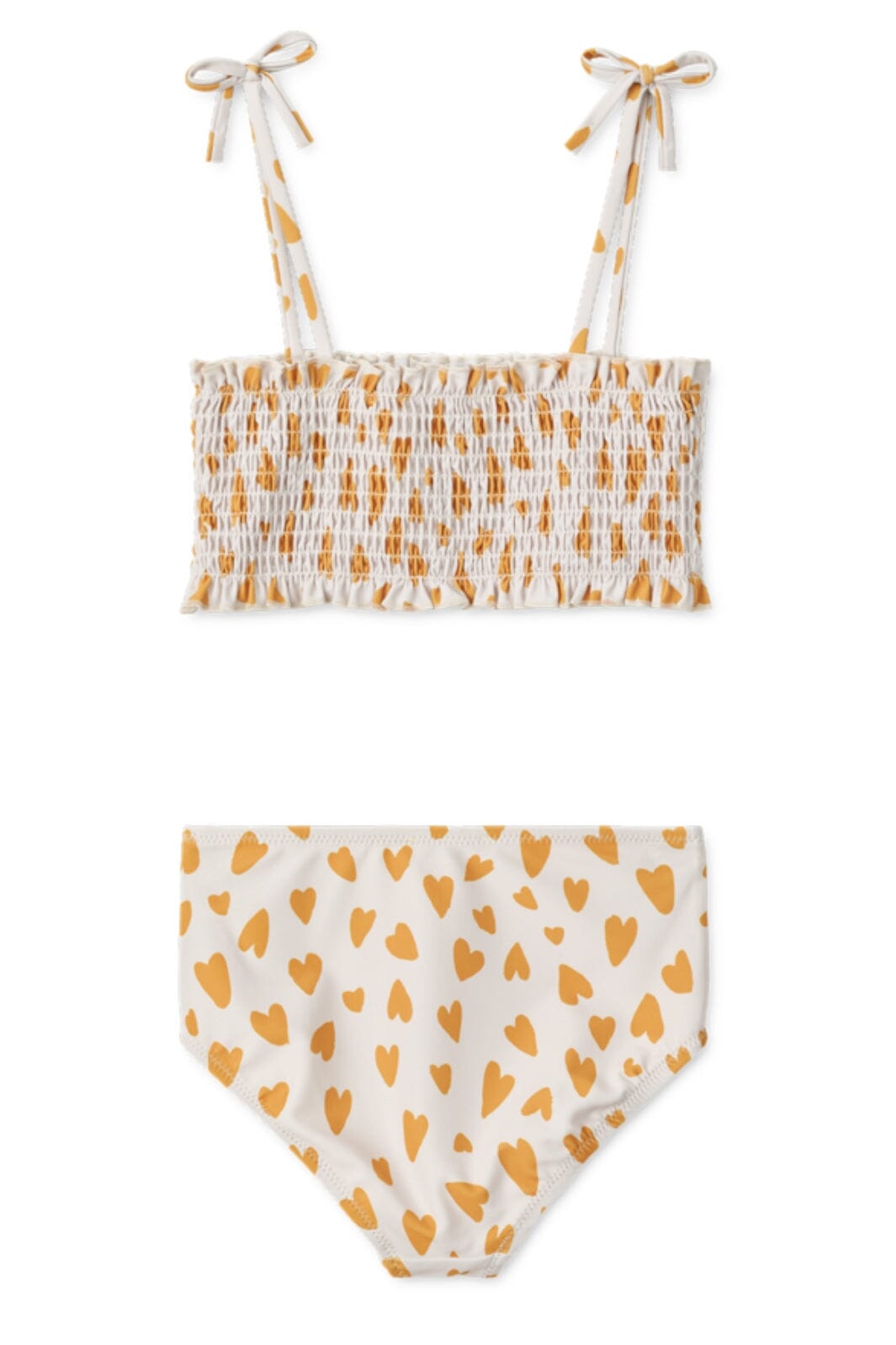 Liewood - Mikaela Printed Bikini Set - Hearts / Sandy Bikinier 