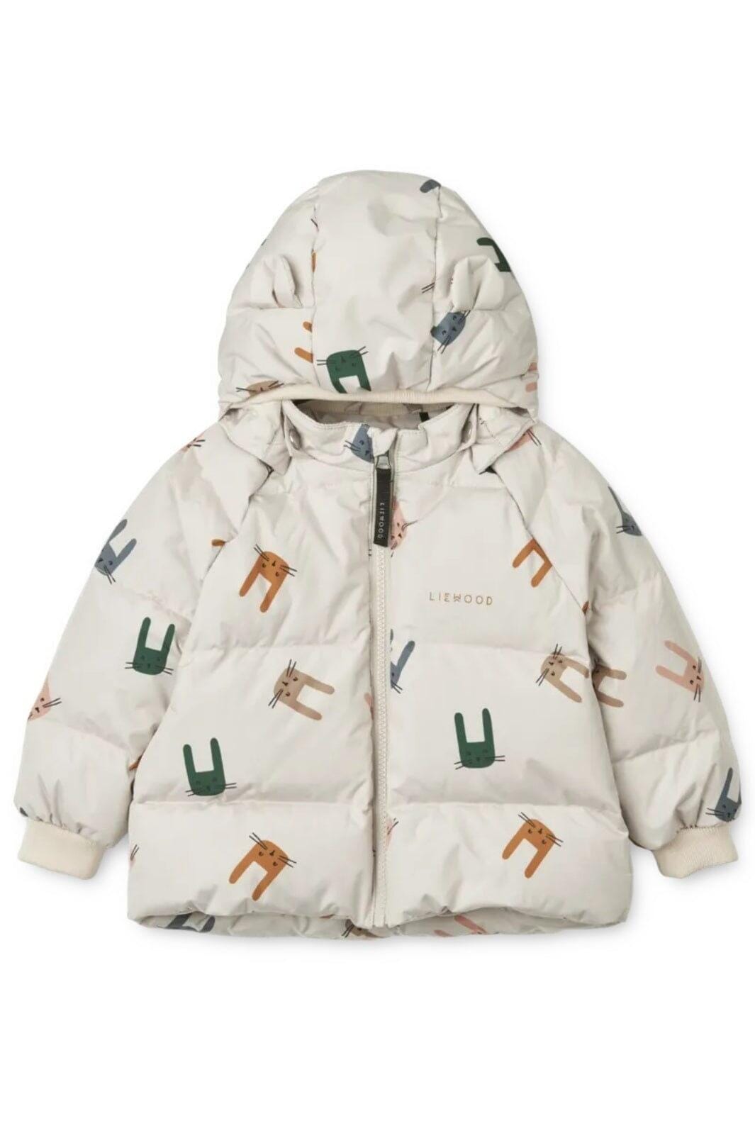 Liewood - Polle Down Puffer Jacket - Bunny / Sandy Jakker 