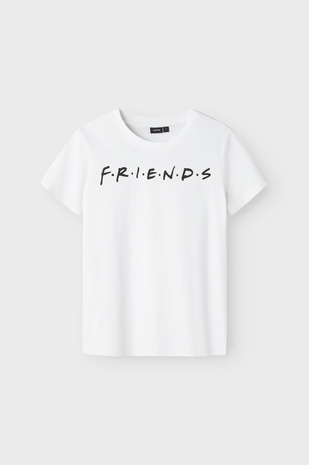 Lmtd - Nlfmerian Friends Ss Top Lad Wab - 4698108 Bright White