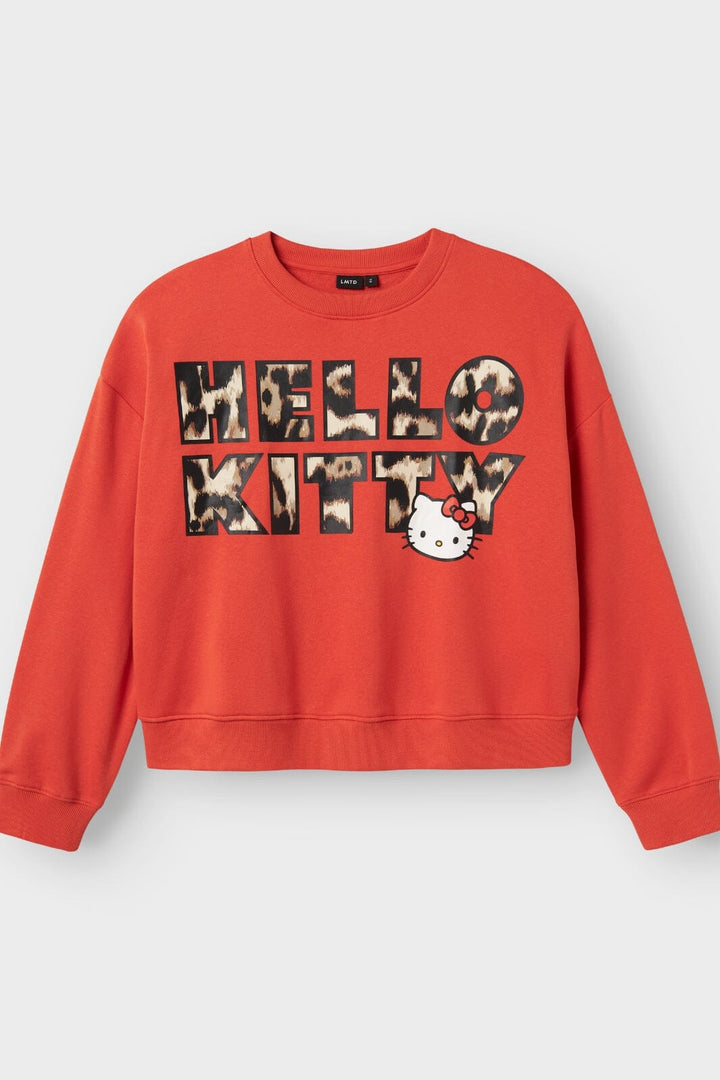 Lmtd - Nlfvoma Hellokitty Xlshor Swebru Lad Sky - 4812880 Paprika