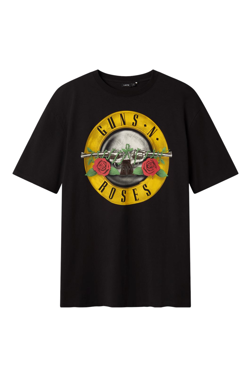 Lmtd - Nlmmadi Gunsnroses Ss Top Lad Unv - 4697999 Black