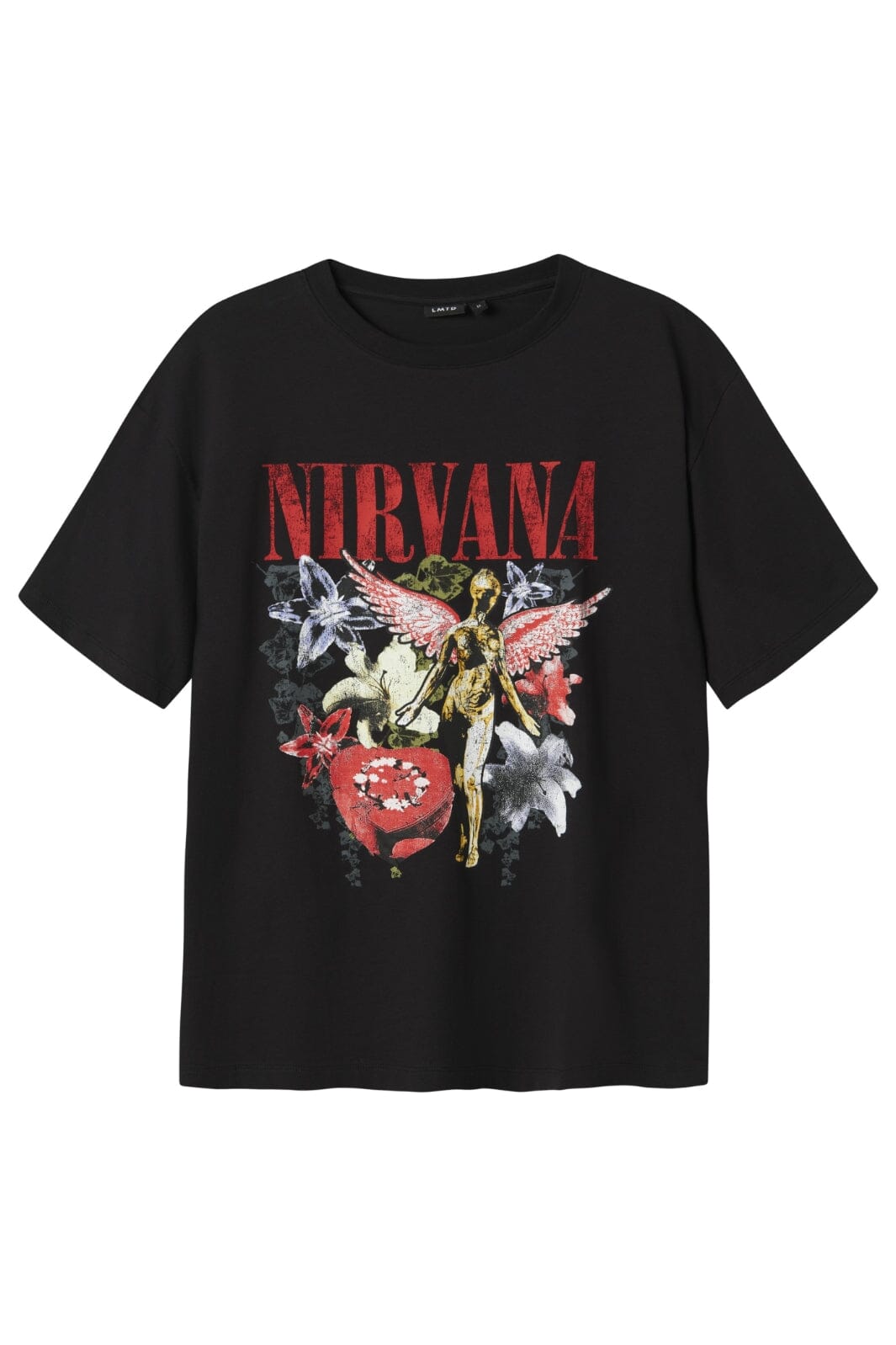 Lmtd - Nlmvalor Nirvana L Ss Top Lad Bfu - 4783729 Black