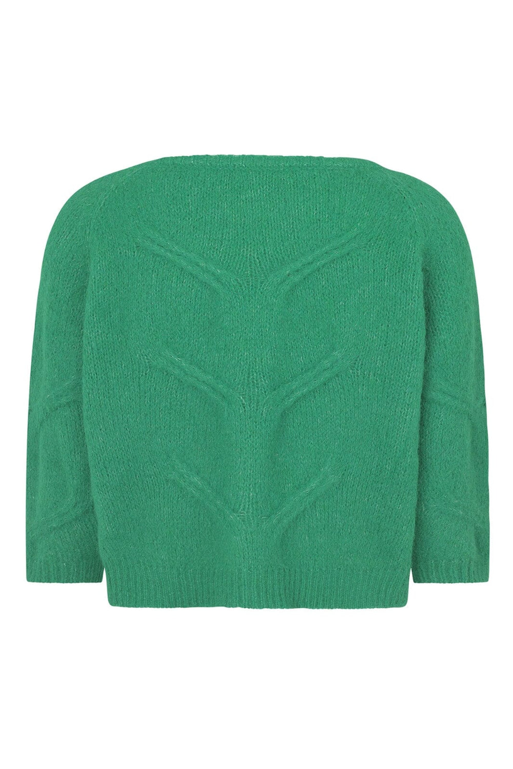 Lollys Laundry - TortugaLL Knit Jumper SS - 46 Aqua Strikbluser 