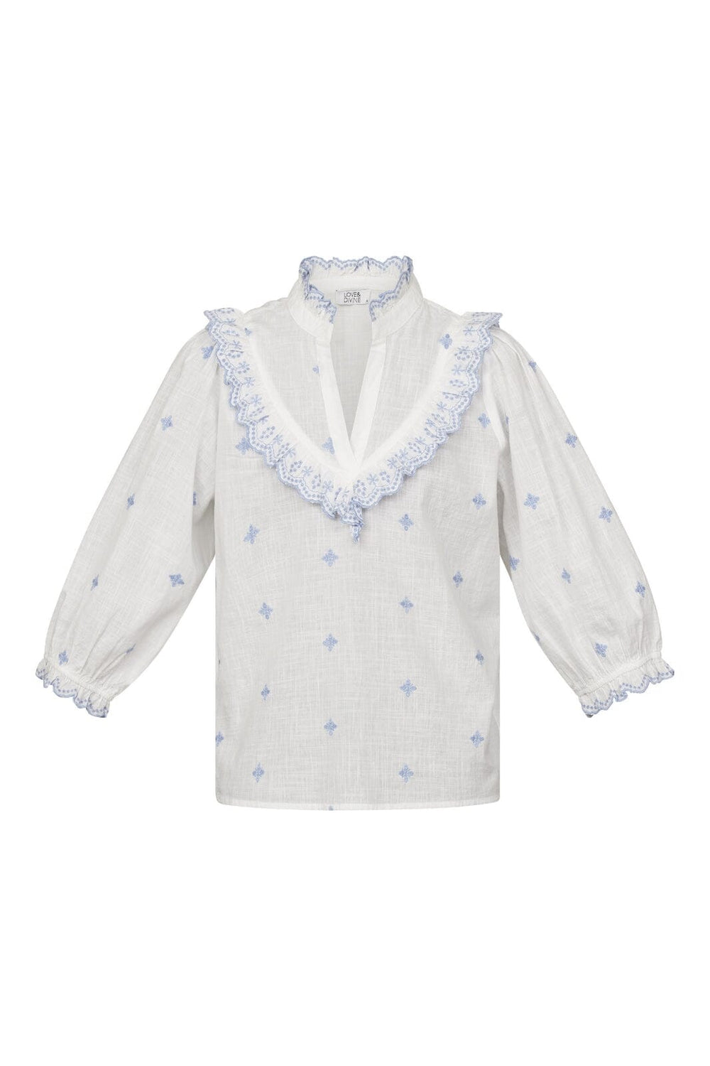 Love & Divine - Love1138 - 101 White/Blue Bluser 