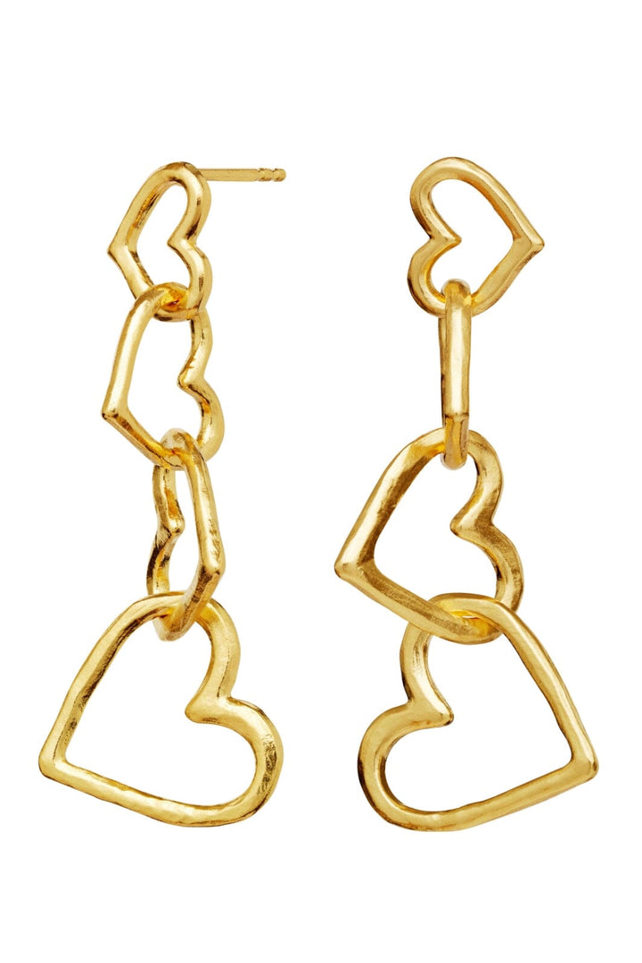 Maanesten - Bonnie Earrings - 18 Ct Gold Plated 925 Sterling Silver