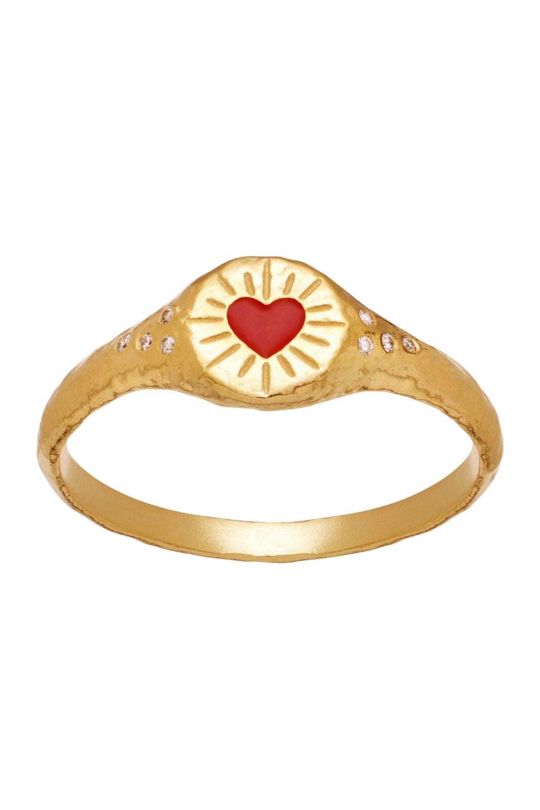 Maanesten - Hayali Ring - 18 Ct Gold Plated 925 Sterling Silver