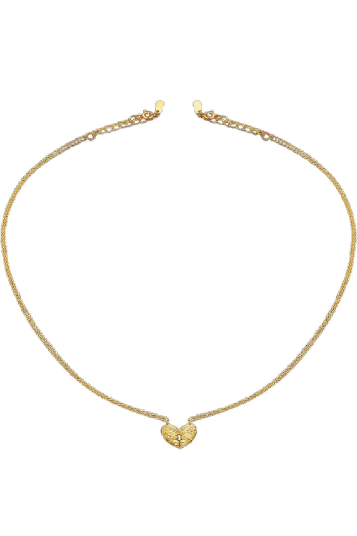 Maanesten - Keeper Necklace - 18 Ct Gold Plated 925 Sterling Silver