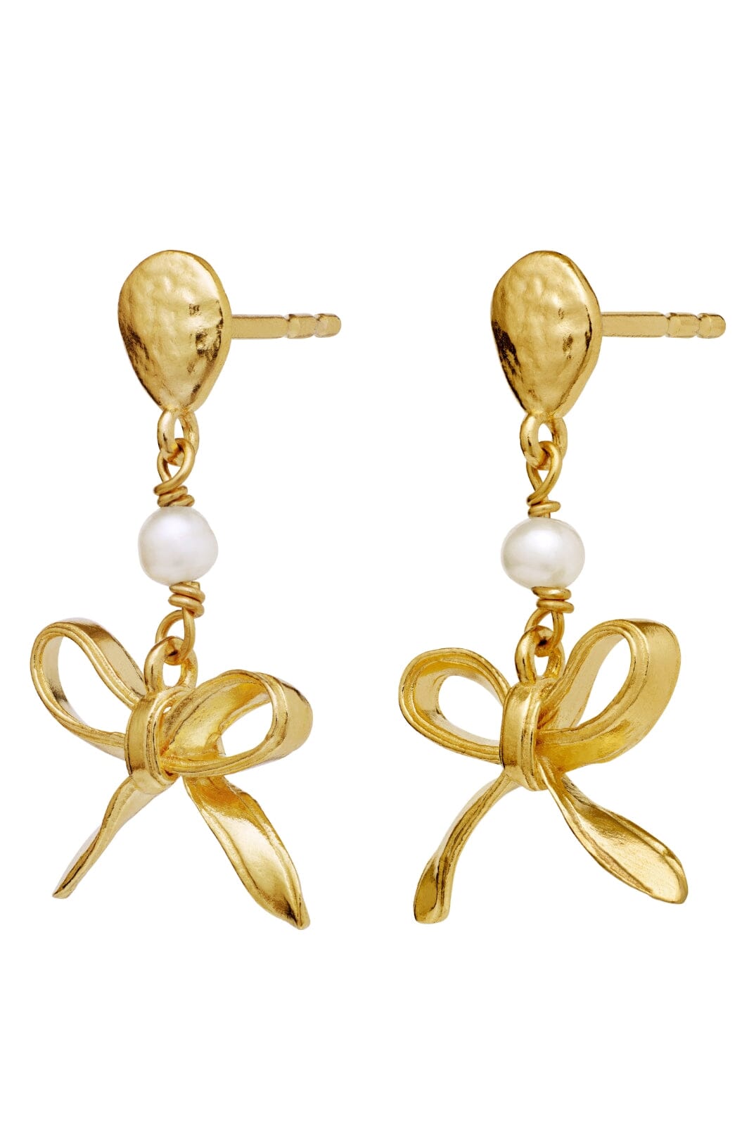 Maanesten - Lauren Earrings - 18 Ct Gold Plated 925 Sterling Silver