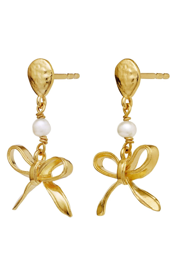 Maanesten - Lauren Earrings - 18 Ct Gold Plated 925 Sterling Silver