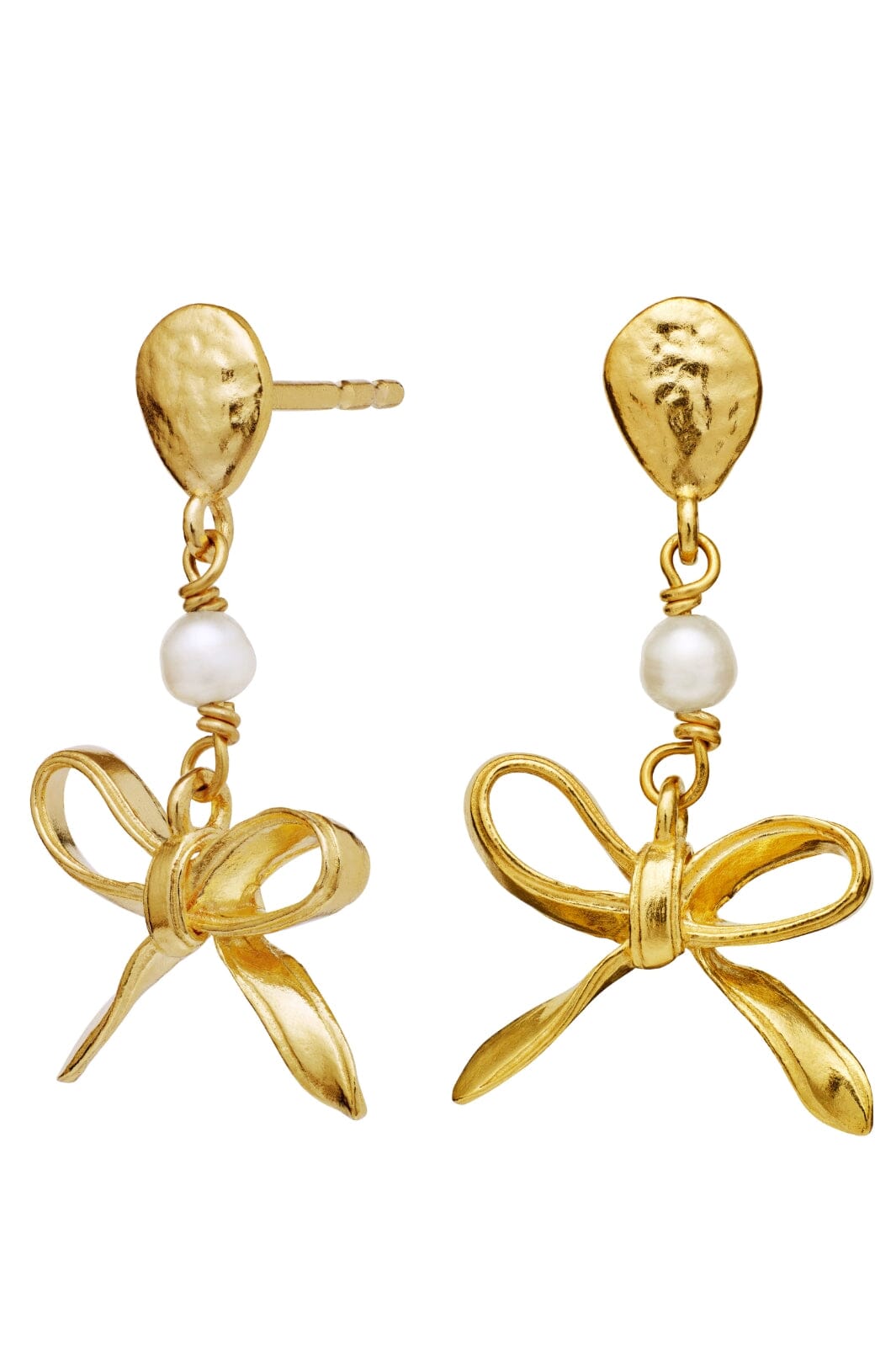 Maanesten - Lauren Earrings - 18 Ct Gold Plated 925 Sterling Silver