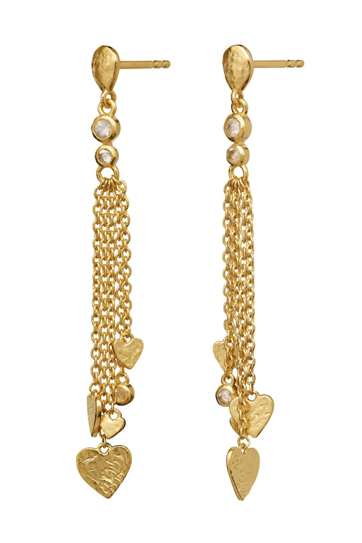 Maanesten - Lolly Earrings - 18 Ct Gold Plated 925 Sterling Silver