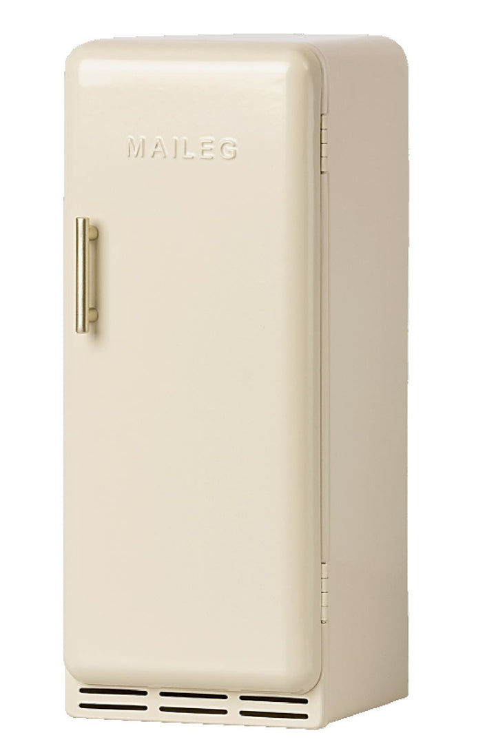 Maileg - Miniature Fridge - Off White Legetøj 