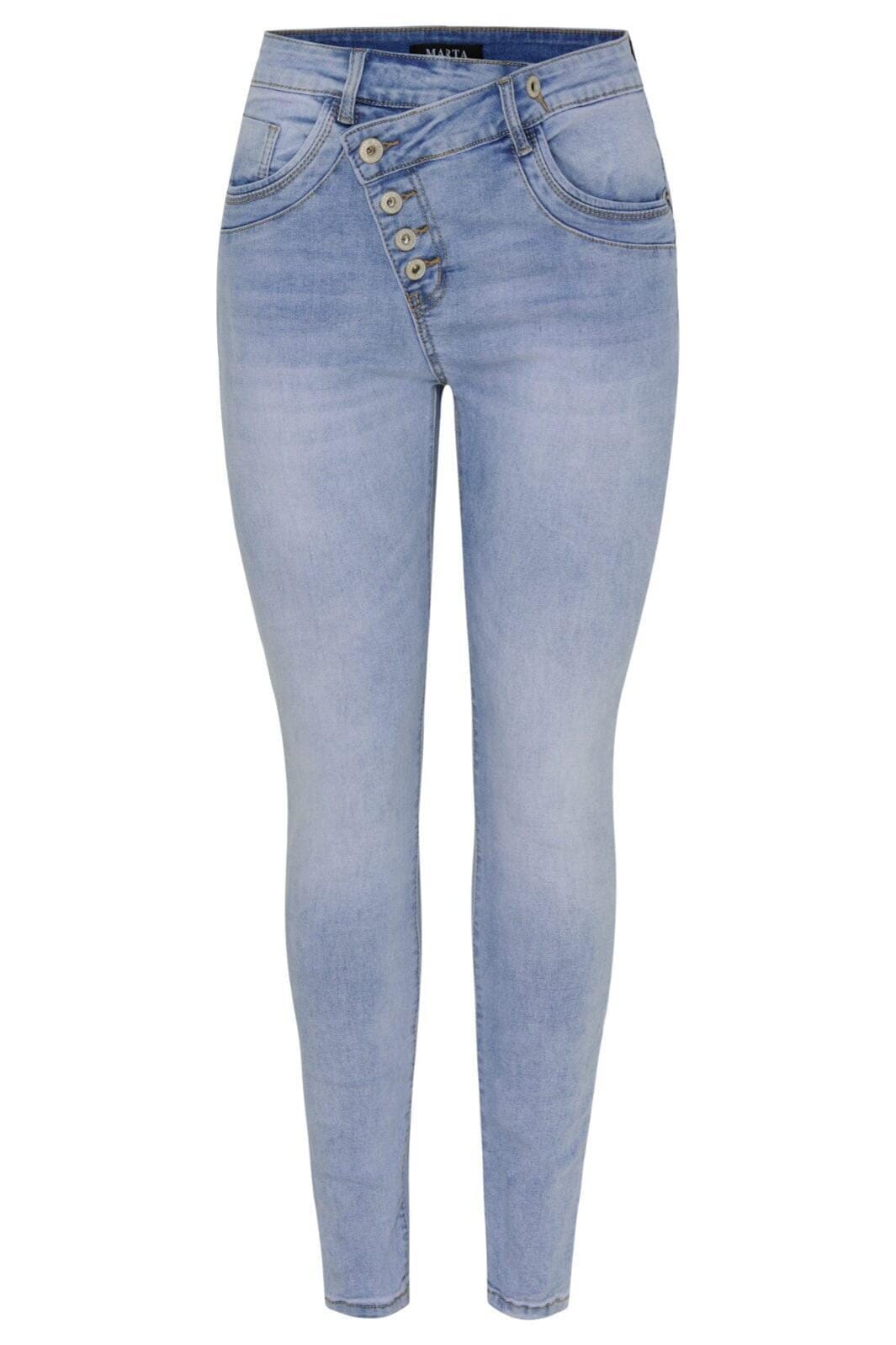 Marta Du Chateau - Emma 26115 Jeans - Dark Blue Denim Jeans 