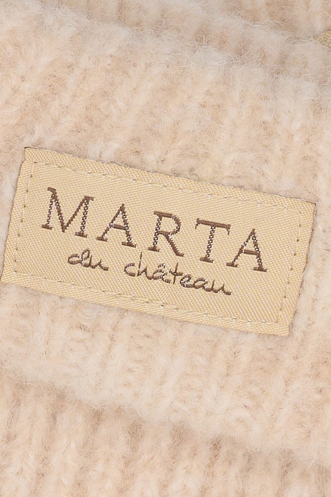 Marta Du Chateau - Marta Knit Mitten 26208 - Offwhite Handsker & Vanter 