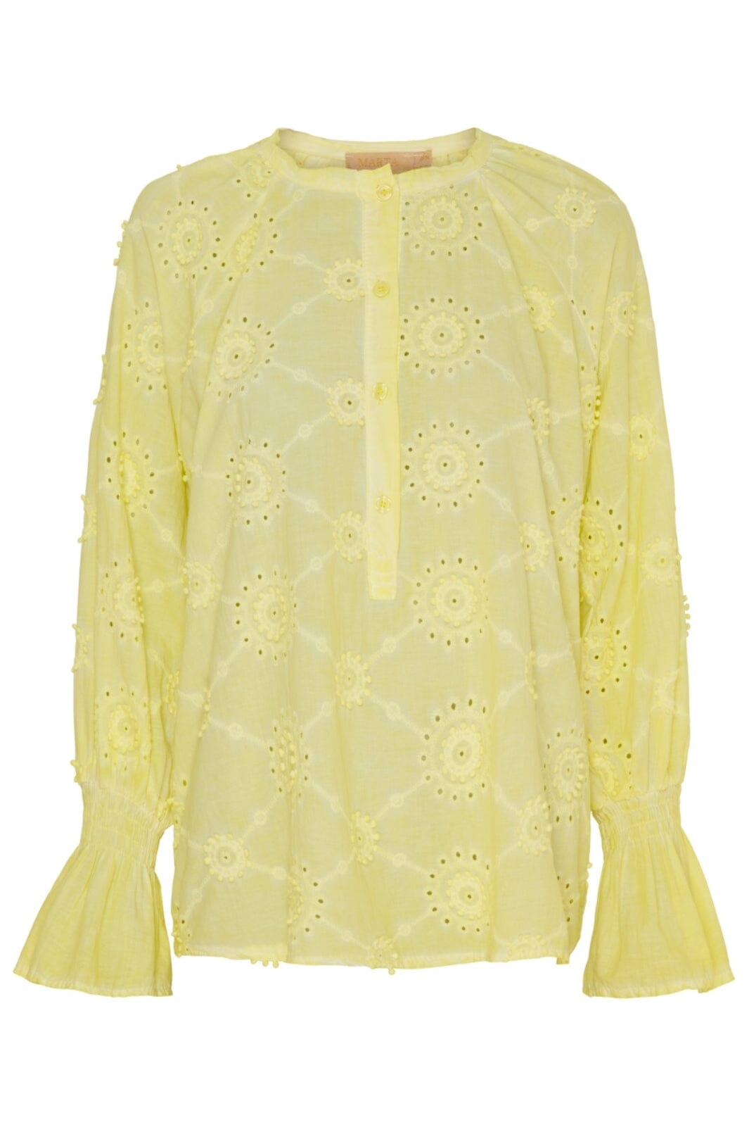 Marta Du Chateau - Mdcbianca Blouse - Giallo Cold Wash Bluser 