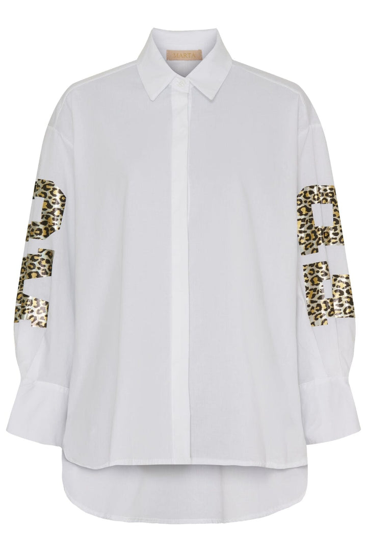 Marta Du Chateau - Mdceleonore Shirt 13791 - White Skjorter 