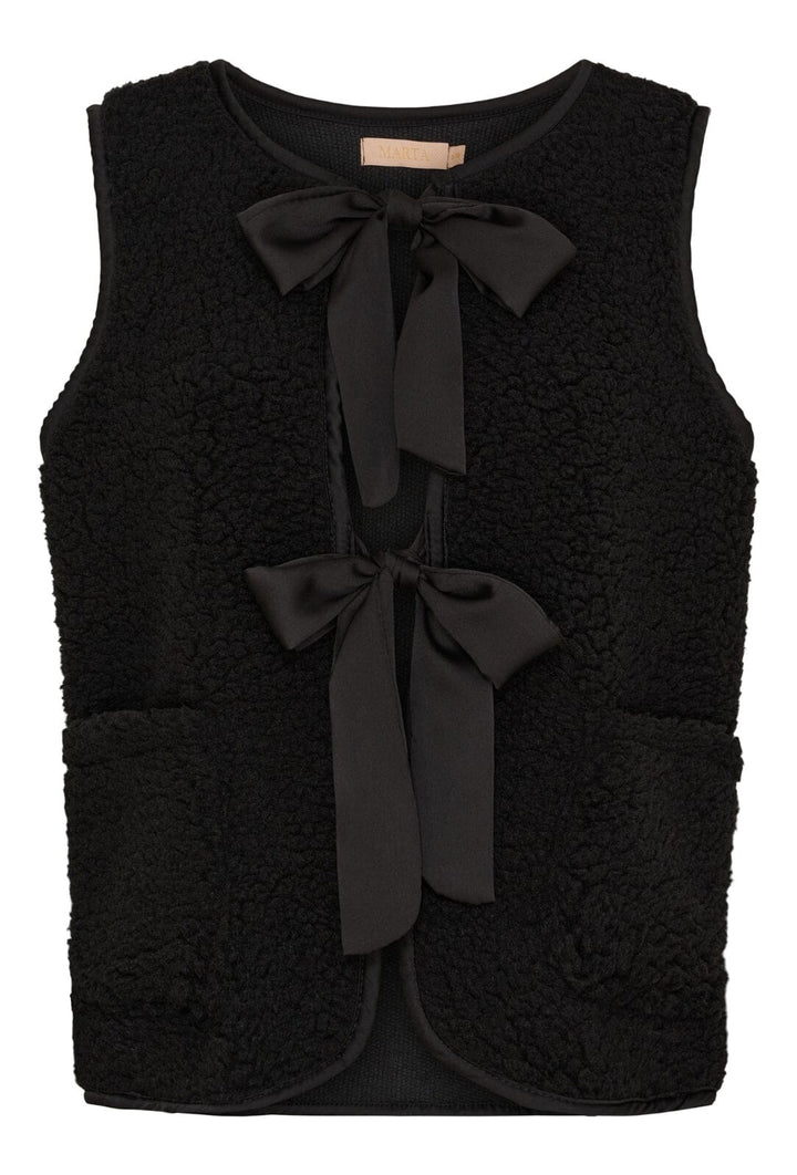 Marta Du Chateau - Mdcgudrun Vest 24583 - Black Veste 