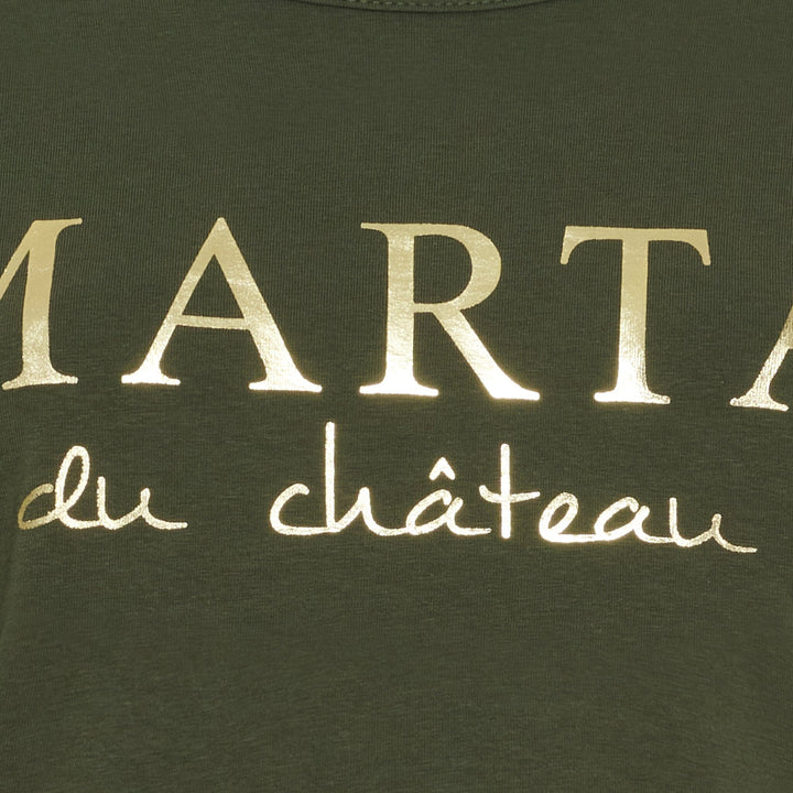 Marta Du Chateau - Mdcjeanette Tee MT-002-S - Military T-shirts 