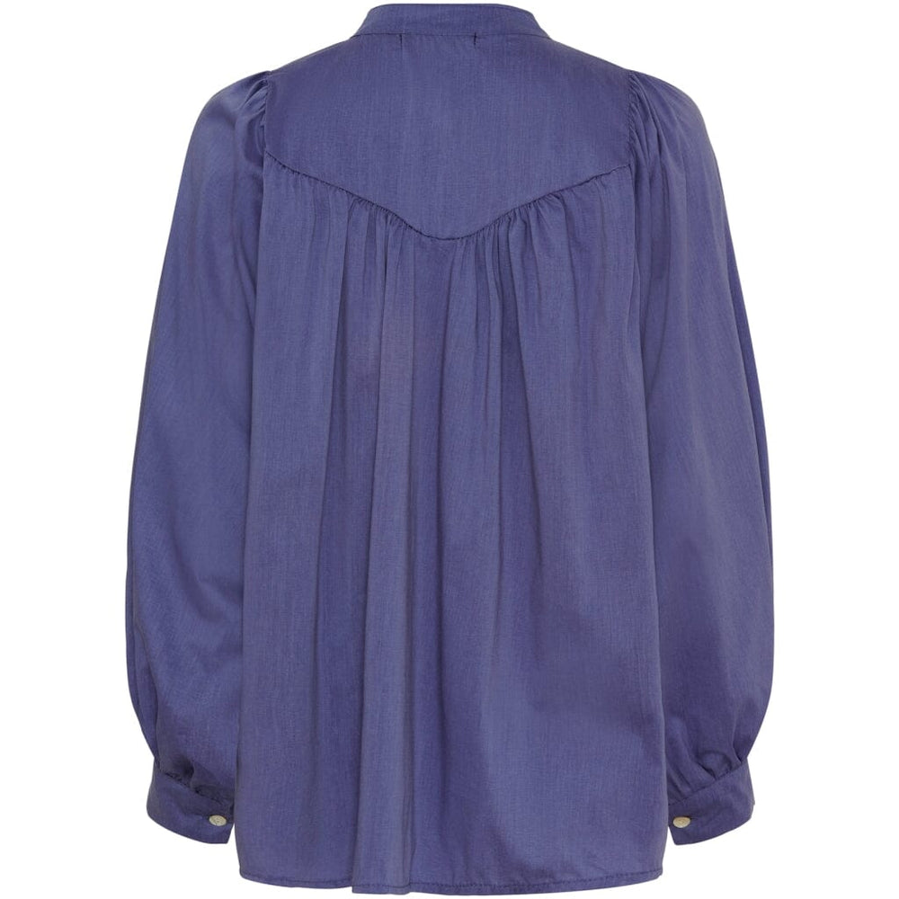 Marta Du Chateau - Mdclina Shirt - Blue Skjorter 