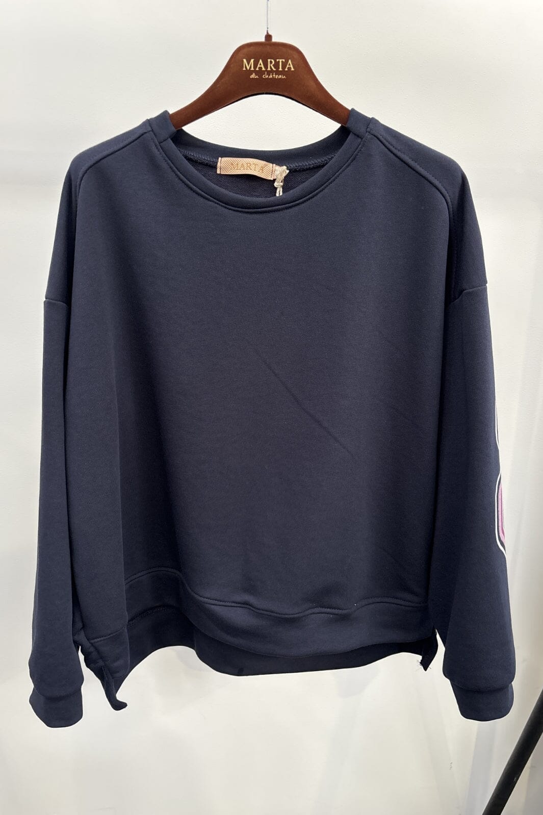 Marta Du Chateau - Mdcnadine Sweatshirt 69407 - Dark Blue Sweatshirts 