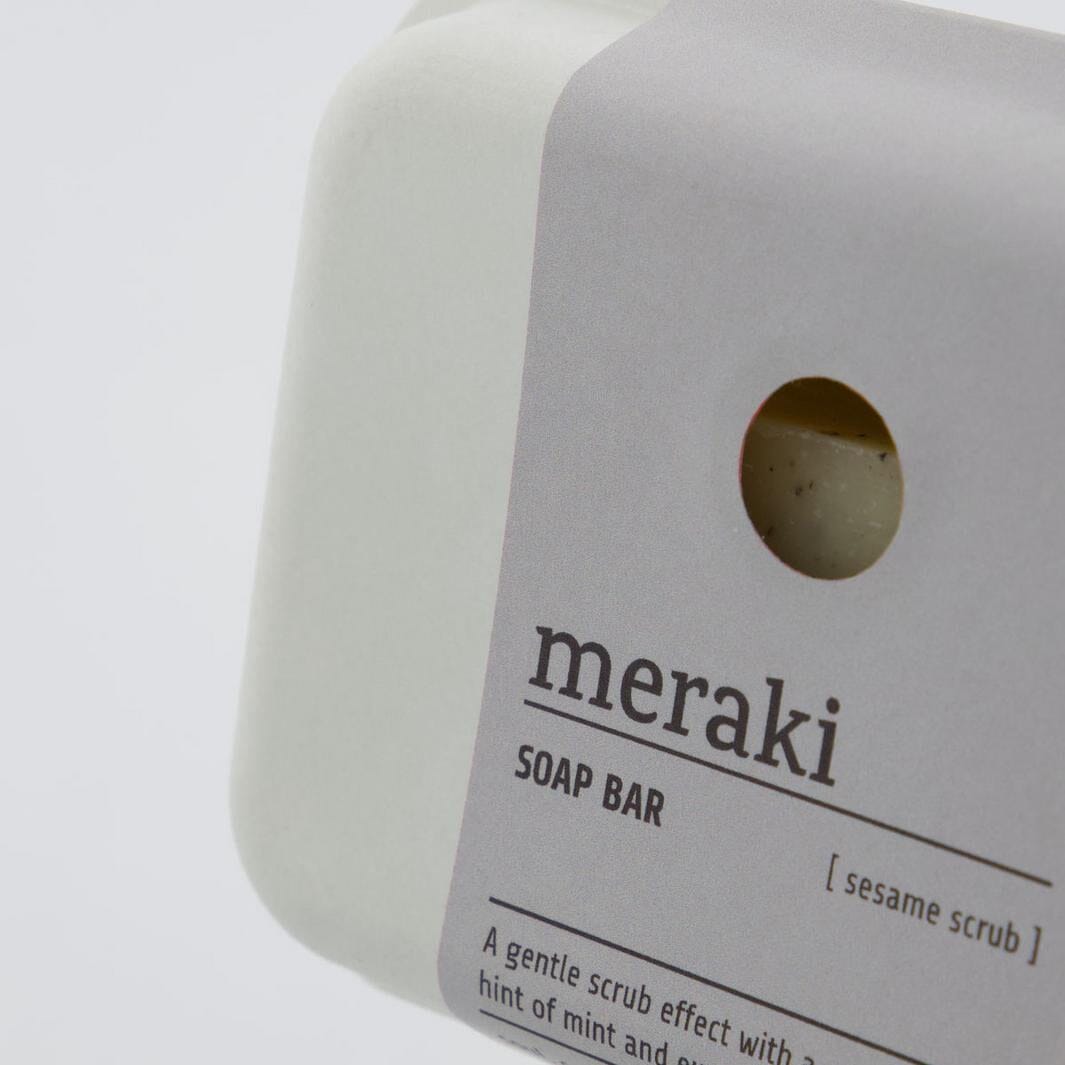 Meraki - Sæbebar, Sesame Scrub