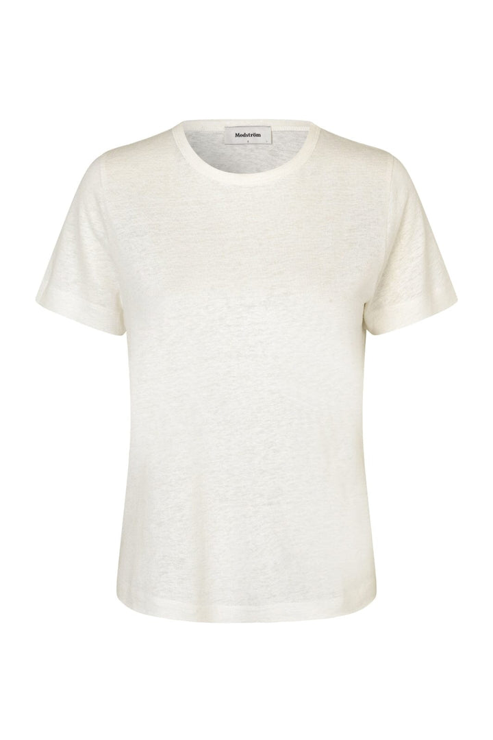 Modström - Holtmd T-Shirt - 4 Soft White T-shirts 