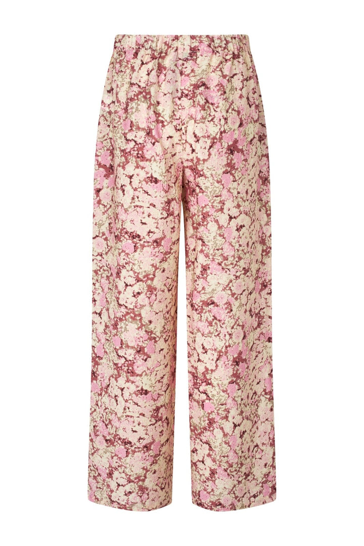 Modström - Meliamd Print Pants - 11507 Pink Blossom