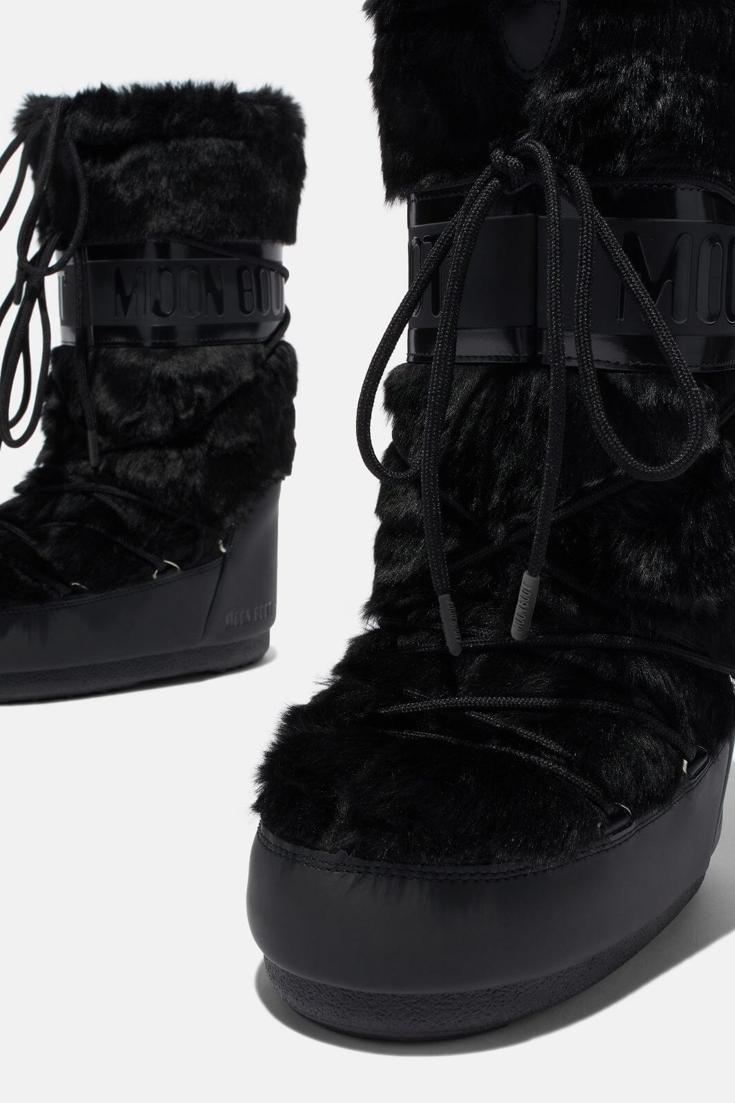 Moon Boot - Mb Icon Faux Fur - N001 Black Støvler 