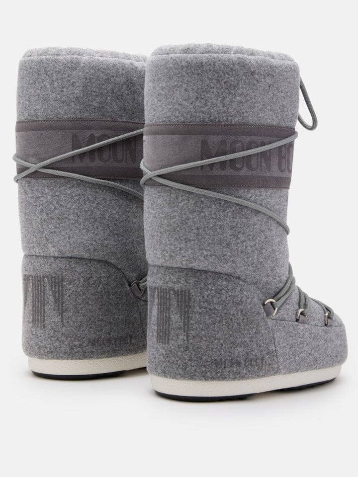 Moon Boot - Mb Icon Felt - H006 Grey Støvler 