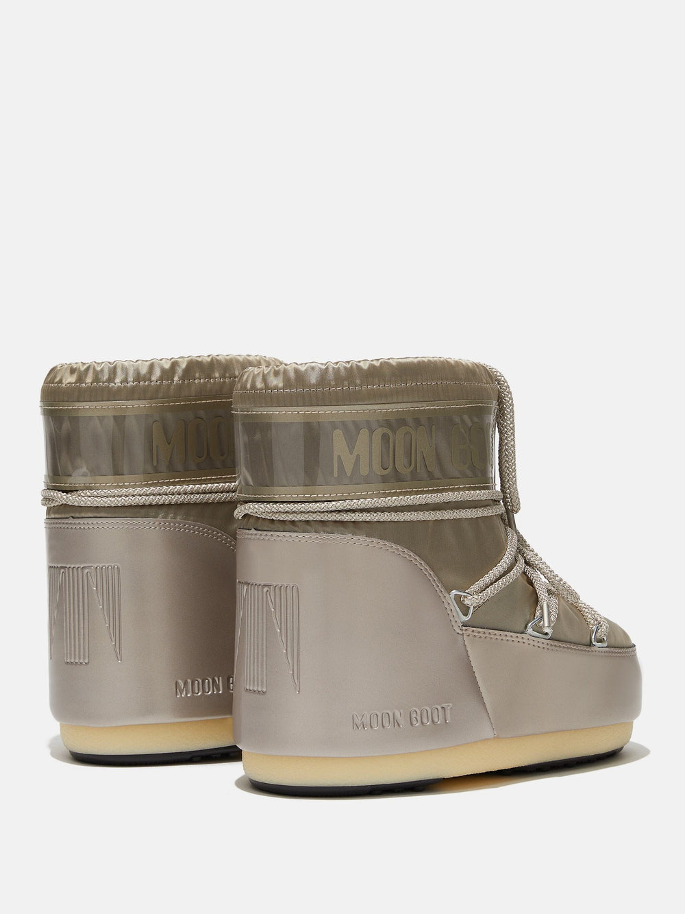 Moon Boot - Mb Icon Low Glance - B003 Platinum Støvler 