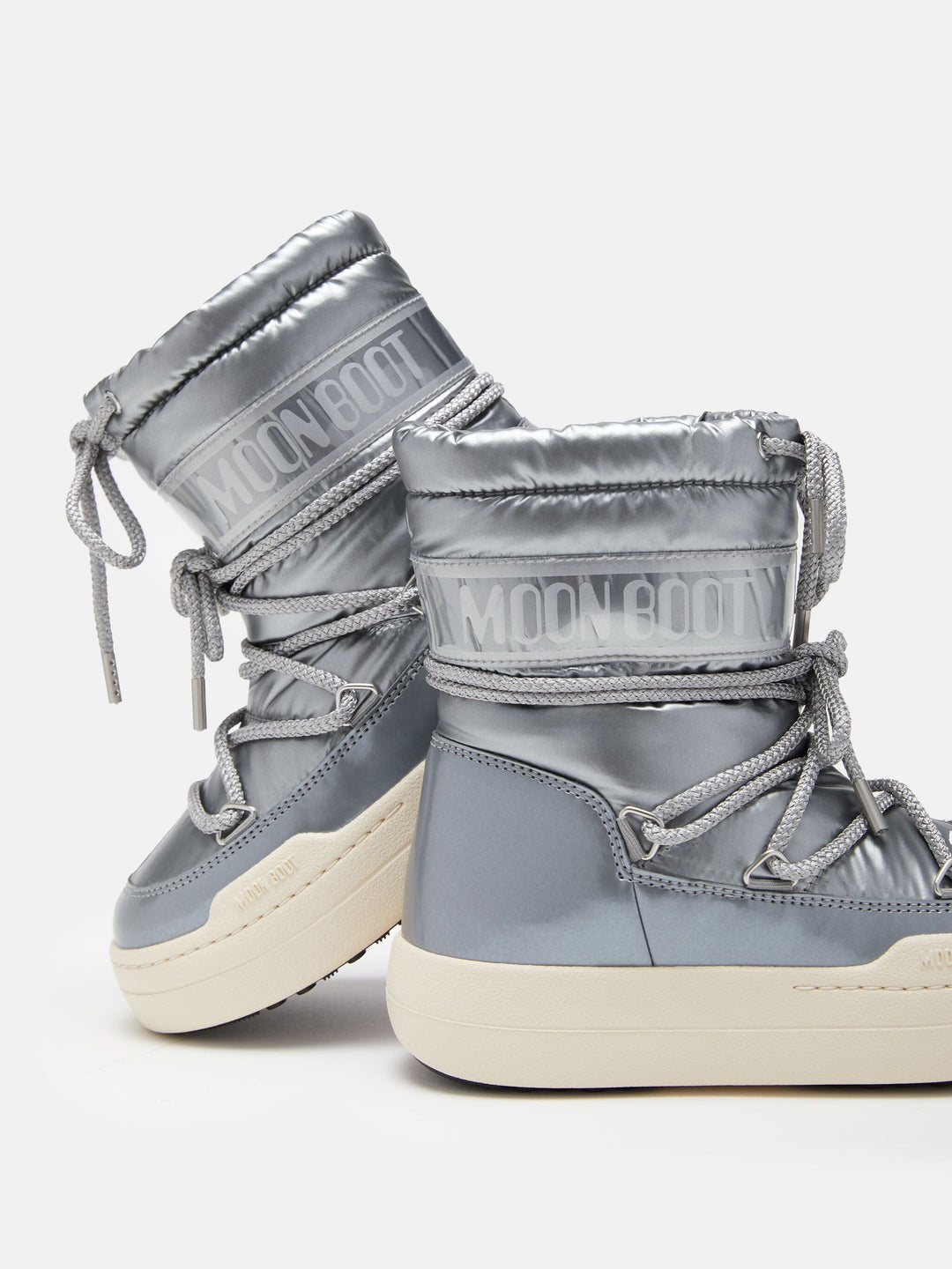 Moon Boot - Mb Jr Park Boot - H001 Silver Støvler 