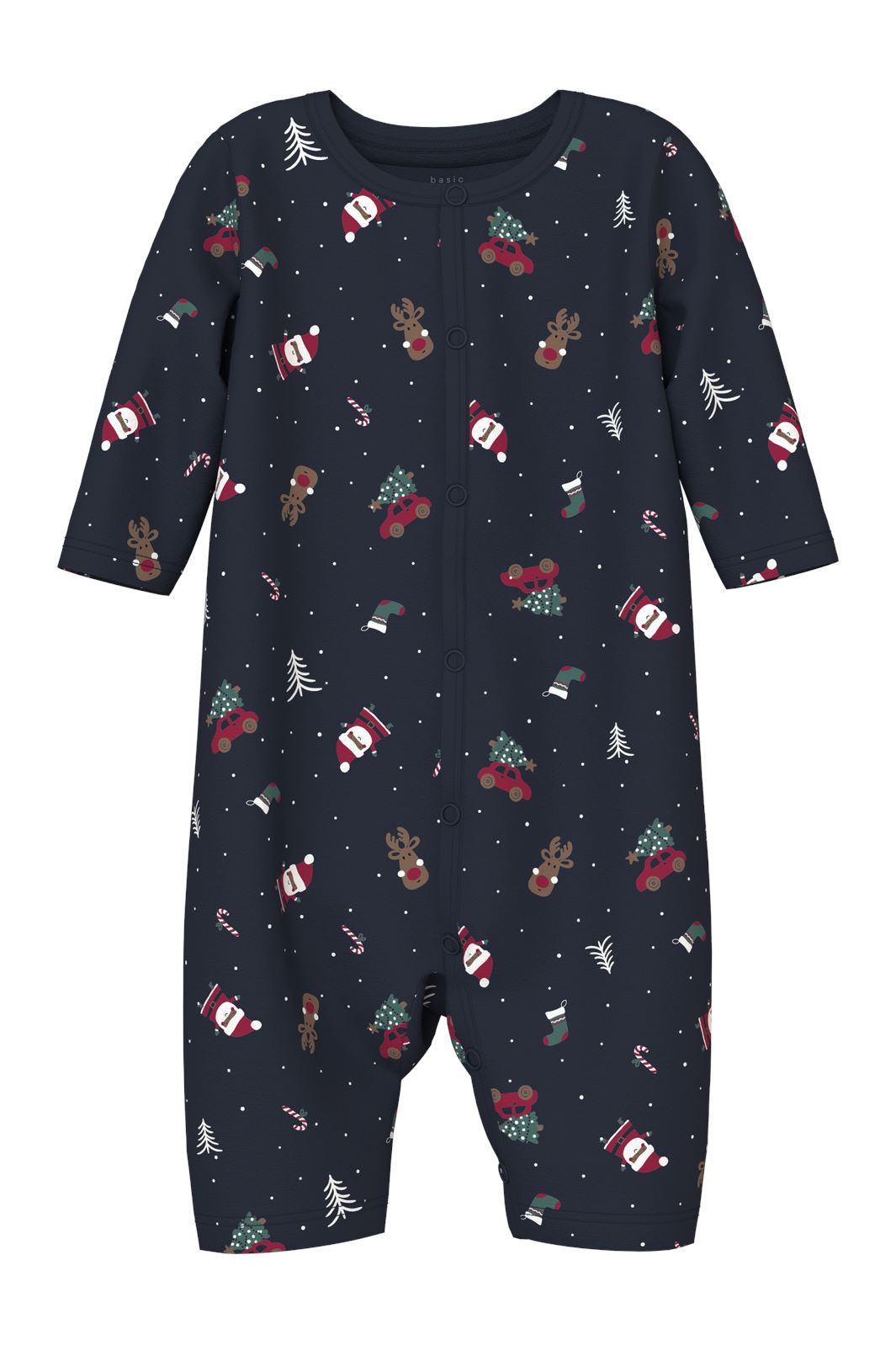 Name It - Nbnvismas Ls Nightsuit - 4668310 Dark Sapphire Christmas Elements