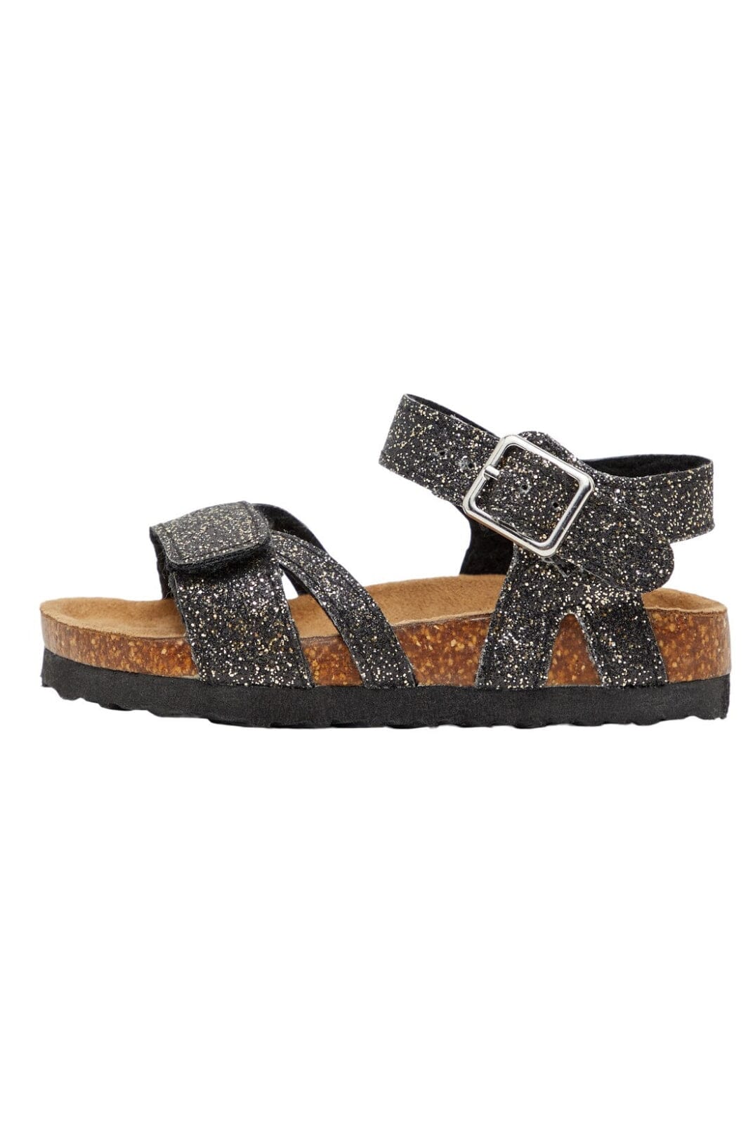 Name it - Nmffiona Sandal - Black Glitter Sandaler 