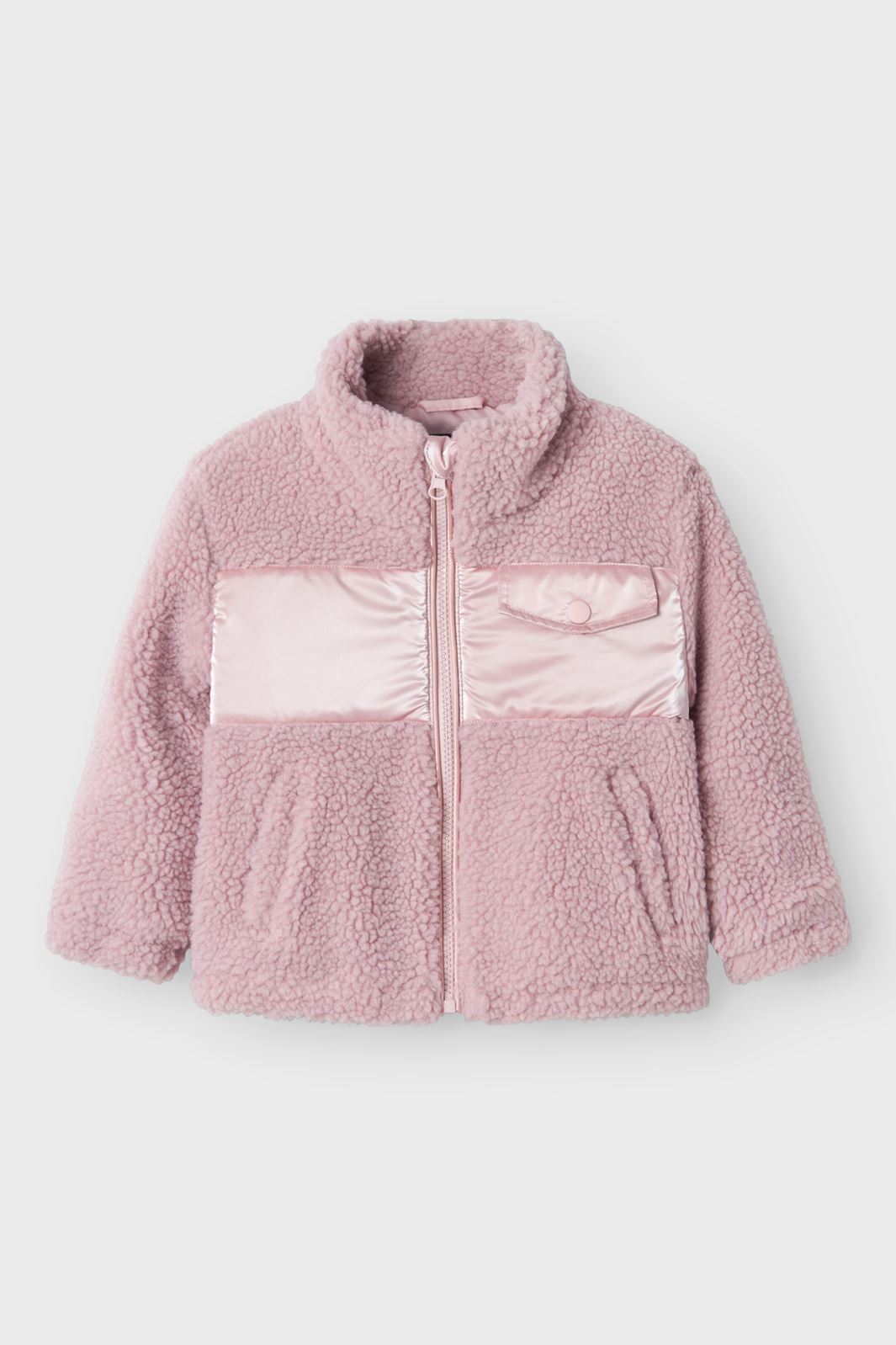 Name It - Nmfmiffi Teddy Jacket - 4657004 Pale Mauve