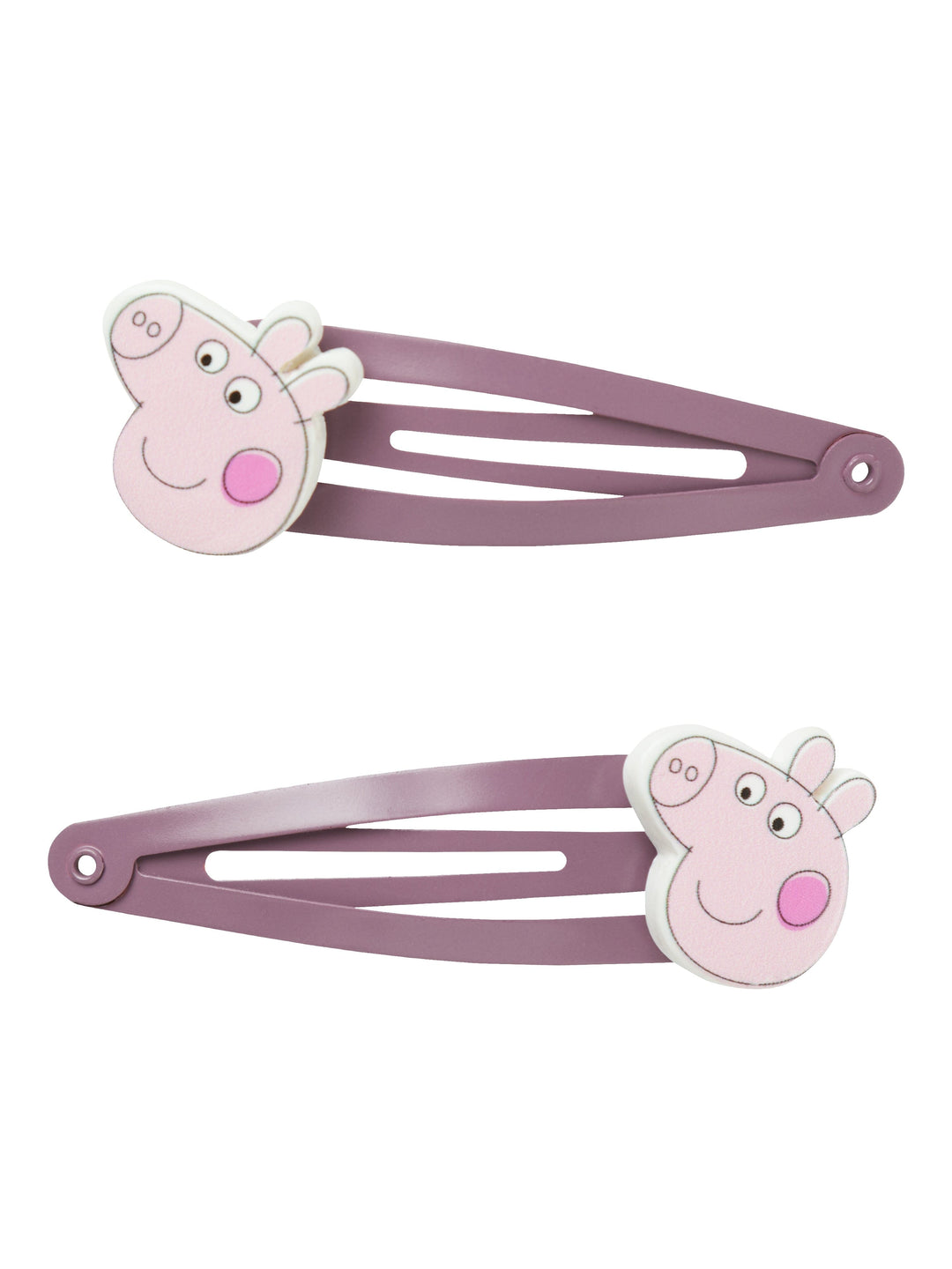 Name It - Nmfordissi Peppapig Hair Clips - 4615859 Arctic Dusk 1Xartic Dusk+1Xcorsage Hårspænder 