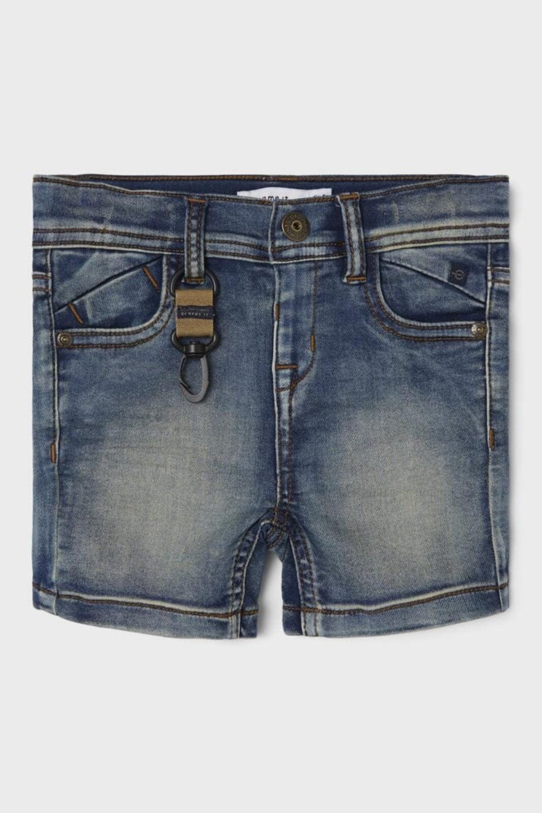 Name It - Nmmtheo Thayer 2689 Swe Key Shorts - 4520817 Medium Blue Denim Shorts 