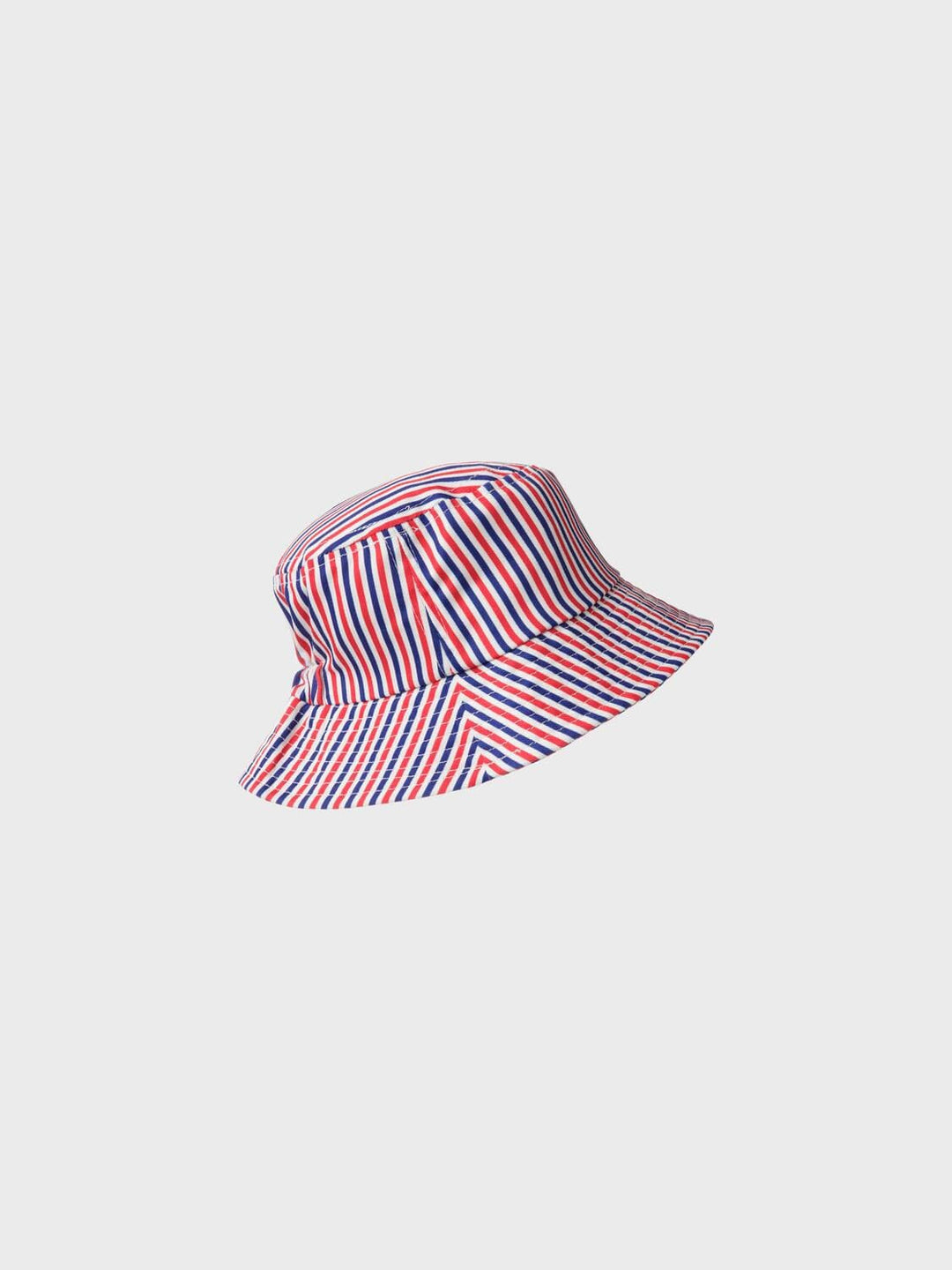 Name It - Nmnoli Bucket Hat - 4448749 Clematis Blue Jet Stream/Fiery Red Sommerhatte & UV hatte 