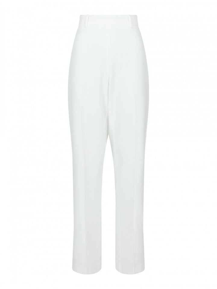 Neo Noir - Alice Melange Pants - White Bukser 