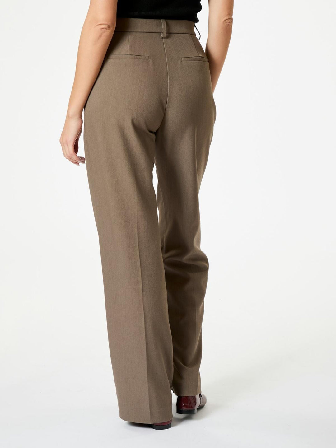 Neo Noir - Alice Structure Pants - Khaki Bukser 