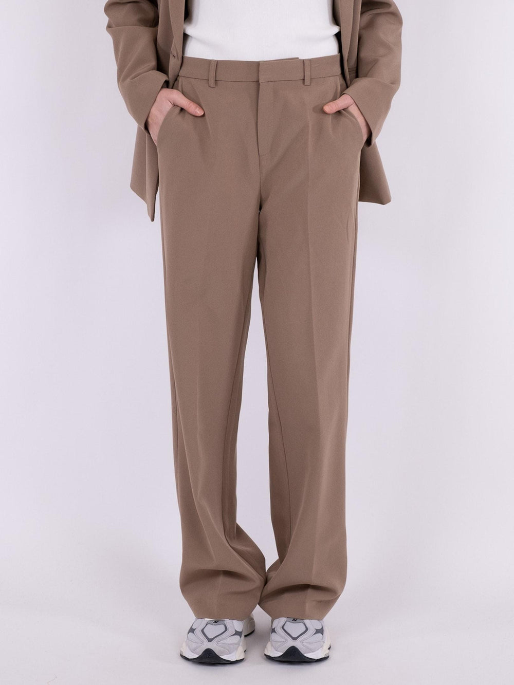 Neo Noir - Alice Suit Pants - Dusty Brown Bukser 