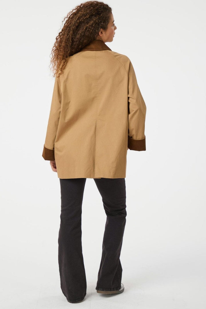 Neo Noir - Anastacia Cord Jacket 162515 - Dark Tan