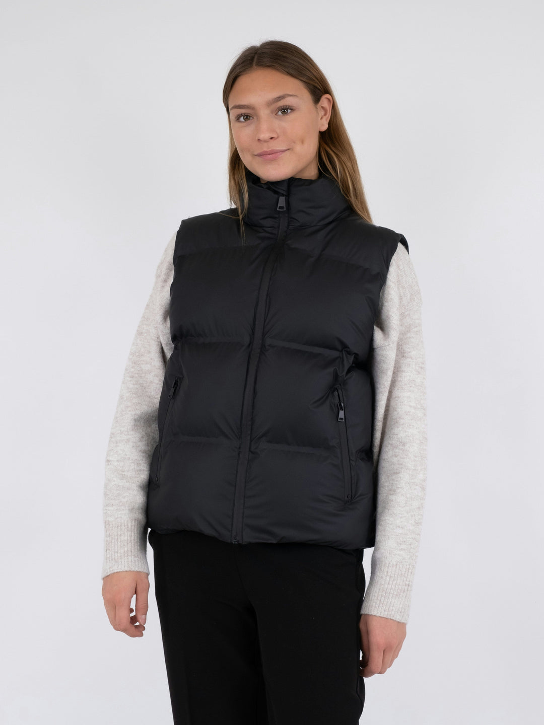 Neo Noir - Annike C Puffer Waistcoat - Black