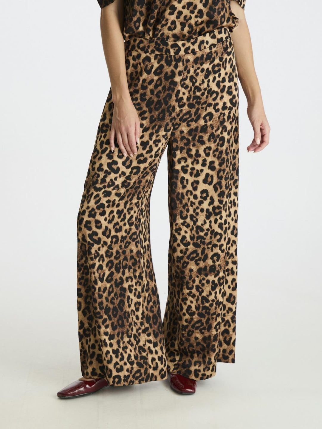 Neo Noir - Avie Leo Pants - Leopard Bukser 