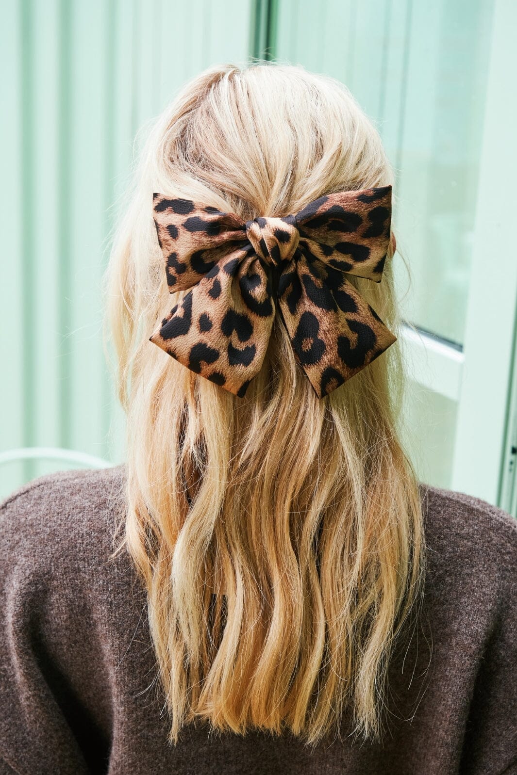 Neo Noir - Bow Hair Clip - Leopard Hårspænder 