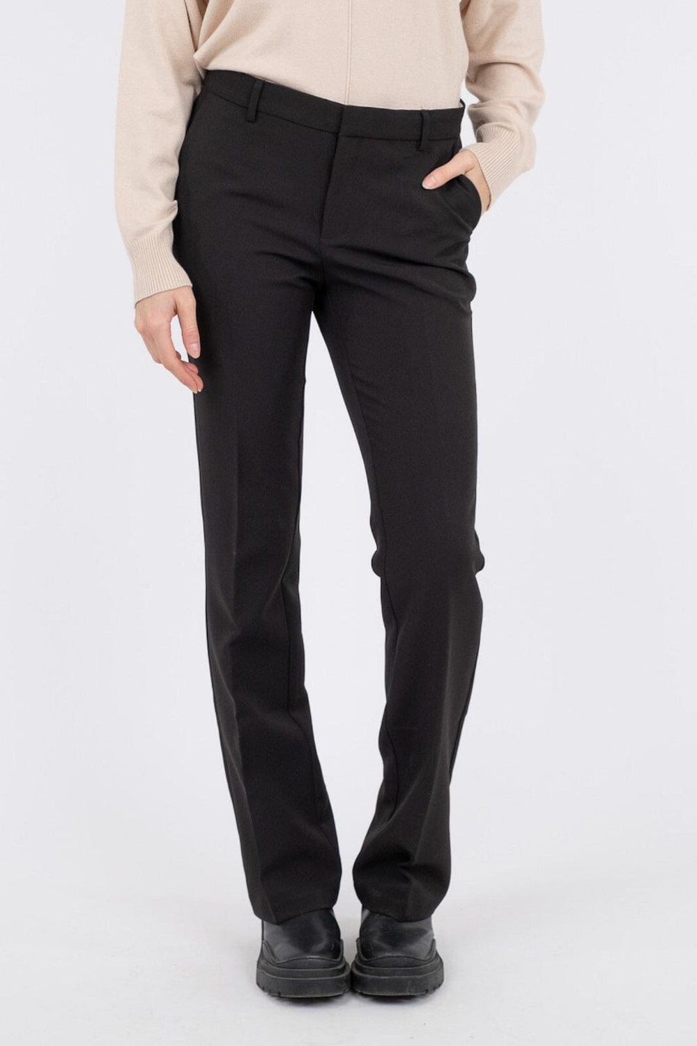 Neo Noir - Cassie Suit Pants - Black Bukser 